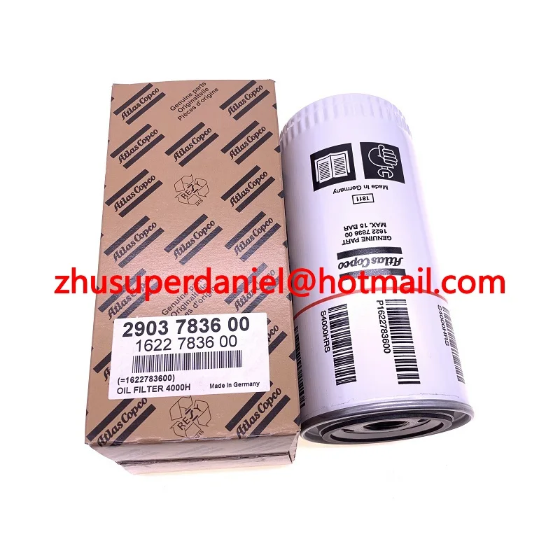 

4pcs/lot 2903783600=1622783600 genuine oil filter element with 4000hours