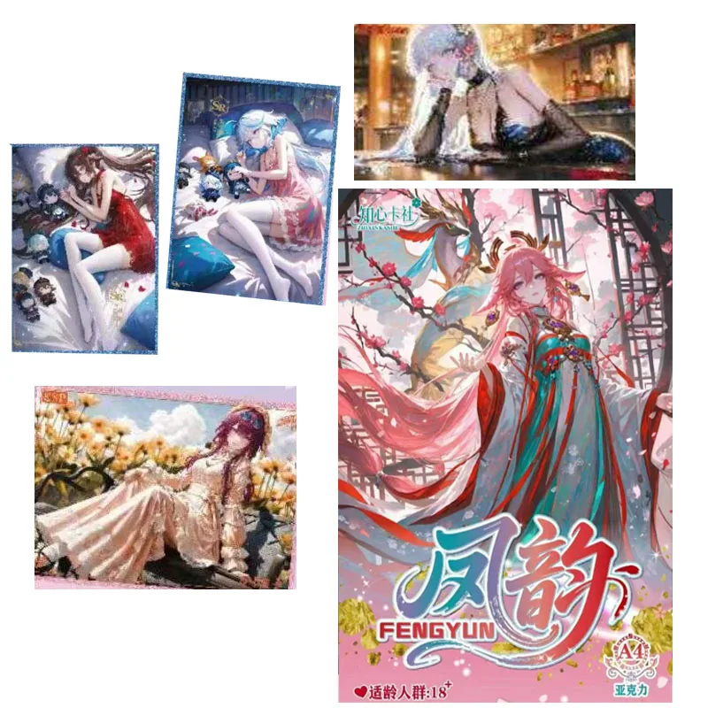 

Goddess Story Acrylic A4 Anime Cards UR SR HR Rare Characters Collector Edition Booster Pack Display Gift Set