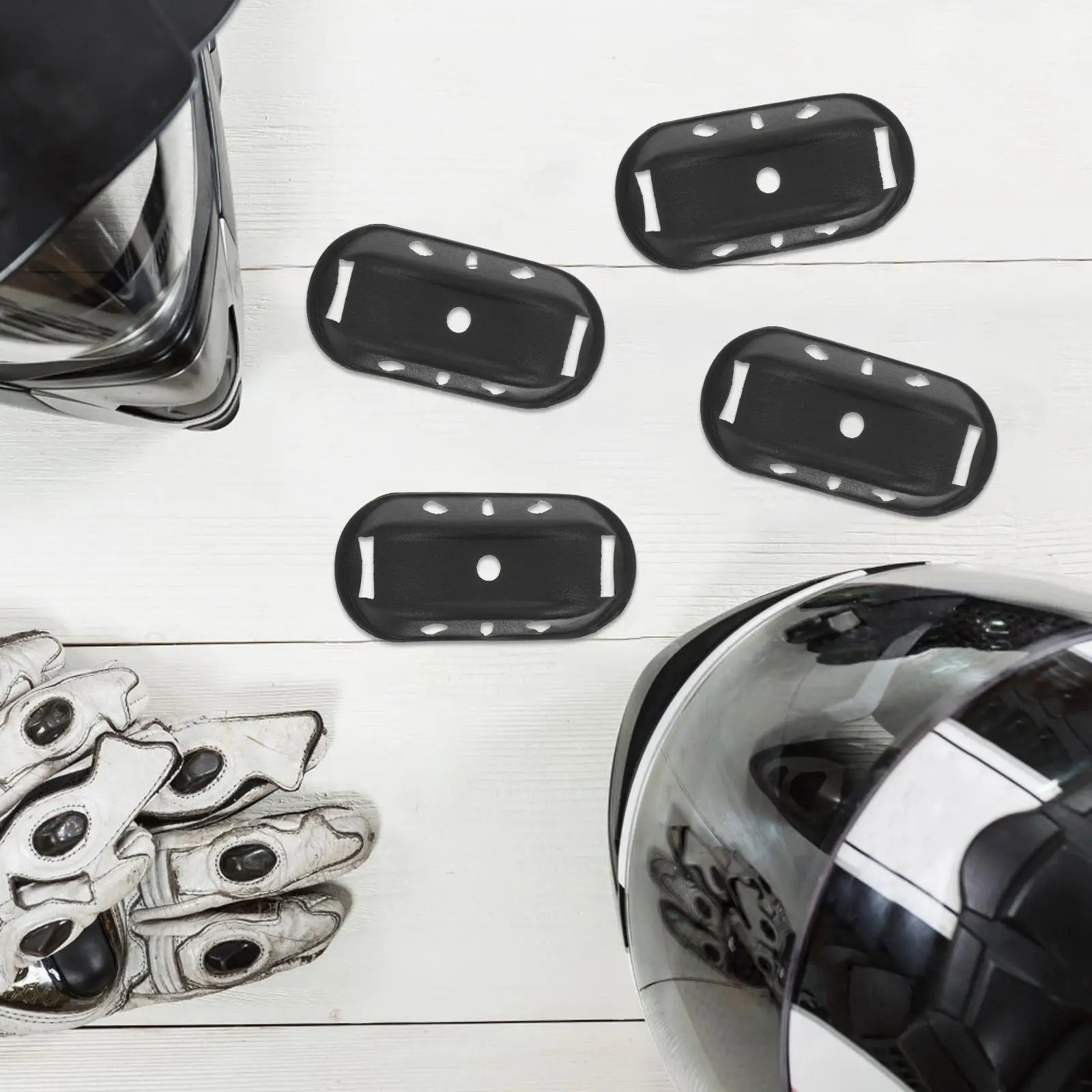 8 ชิ้น Chin Rest กันกระแทกป้องกันฮอกกี้ Pad Universal Hard Filling