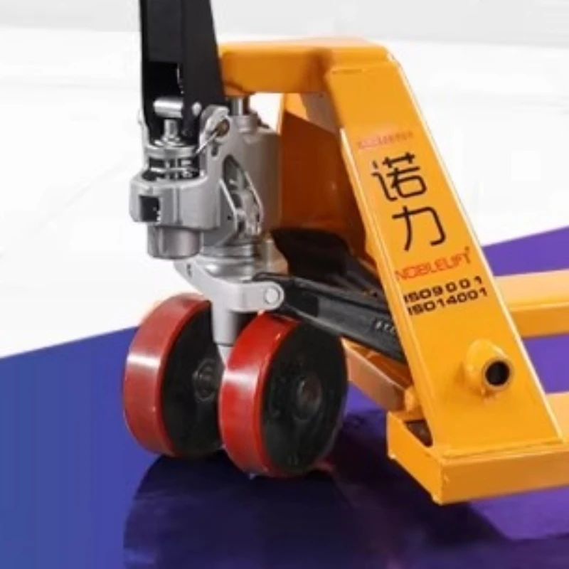 Anti-slip Manual Forklift Truck Hydraulic Stacker Truck Long-lasting Durability Commercial Furniture Carrello Elevatore ZY60CC