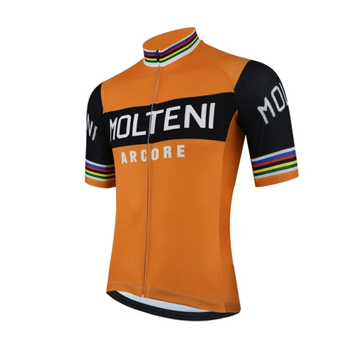 Imagen 2 del producto La Casera-Camiseta de Ciclismo Retro para hombre, Maillot de triatlón, ropa clásica para Mtb, Molteni, equipo Z