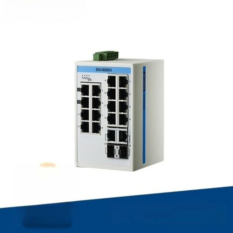 

EKI-5626CI, 16 Gigabit Ethernet port ProView (configuration) series industrial Ethernet switch