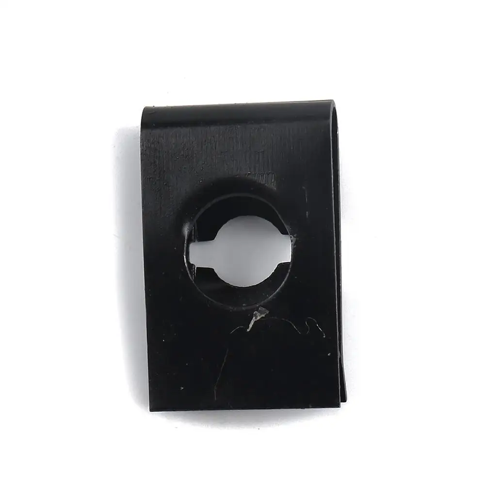 

50 Pcs Nut Clips Automotive Steel Fasteners Self Tapping Kit High Strength Elasticity Car Door Dashboard Panel U Nut Spire Clip