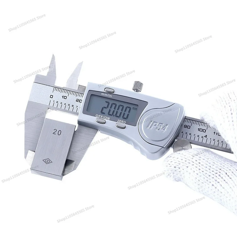 Electronic digital display digital caliper 0-150/200/300mm stainless steel high precision waterproof and splash-proof