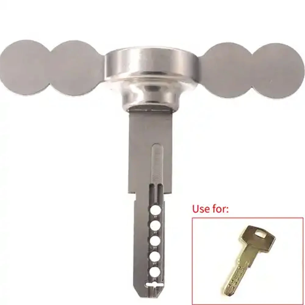 Stainless Steel Solid Material Home Door Key For KALE KILIT Lock Head