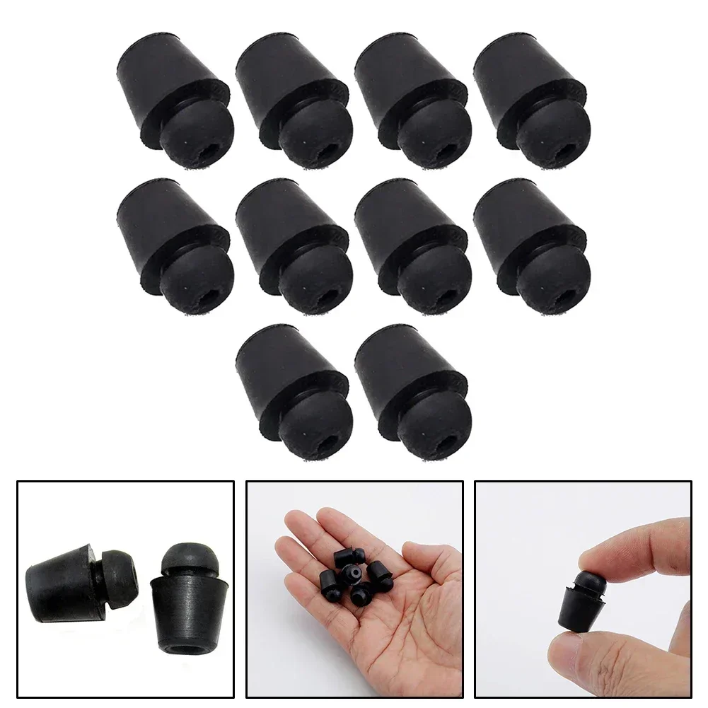 10 Pcs Car Door Rubber Pads Anti-collision Gasket Door Closing Shock Absorbing Dampers Sticker Rubber Buffer Blocks