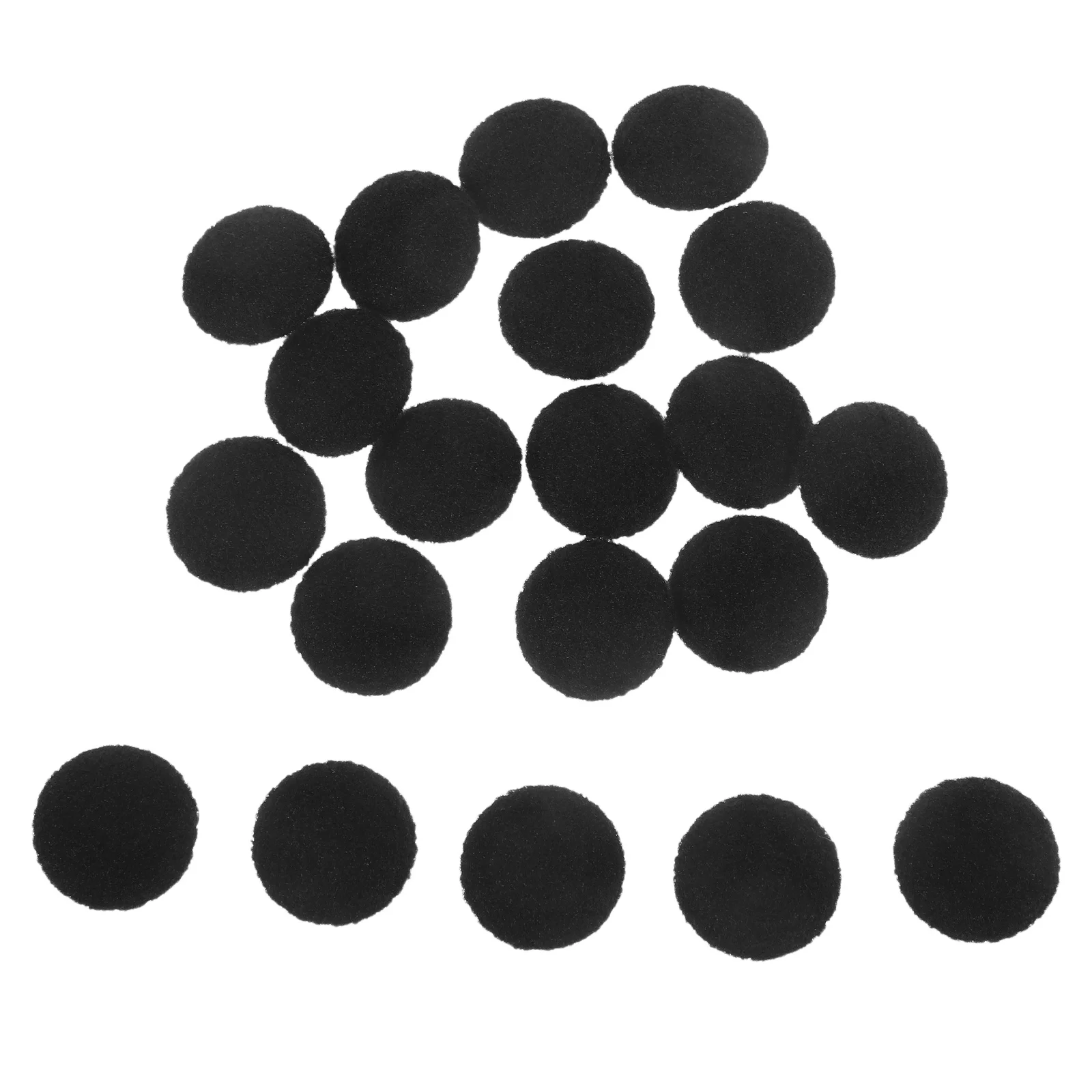 20 قطعة قماش نسيج المغطاة أزرار 18 مللي متر المعادن عرقوب أزرار الخياطة للسترات الدعاوى البدلات الرسمية فستان قمصان معاطف الملابس #5