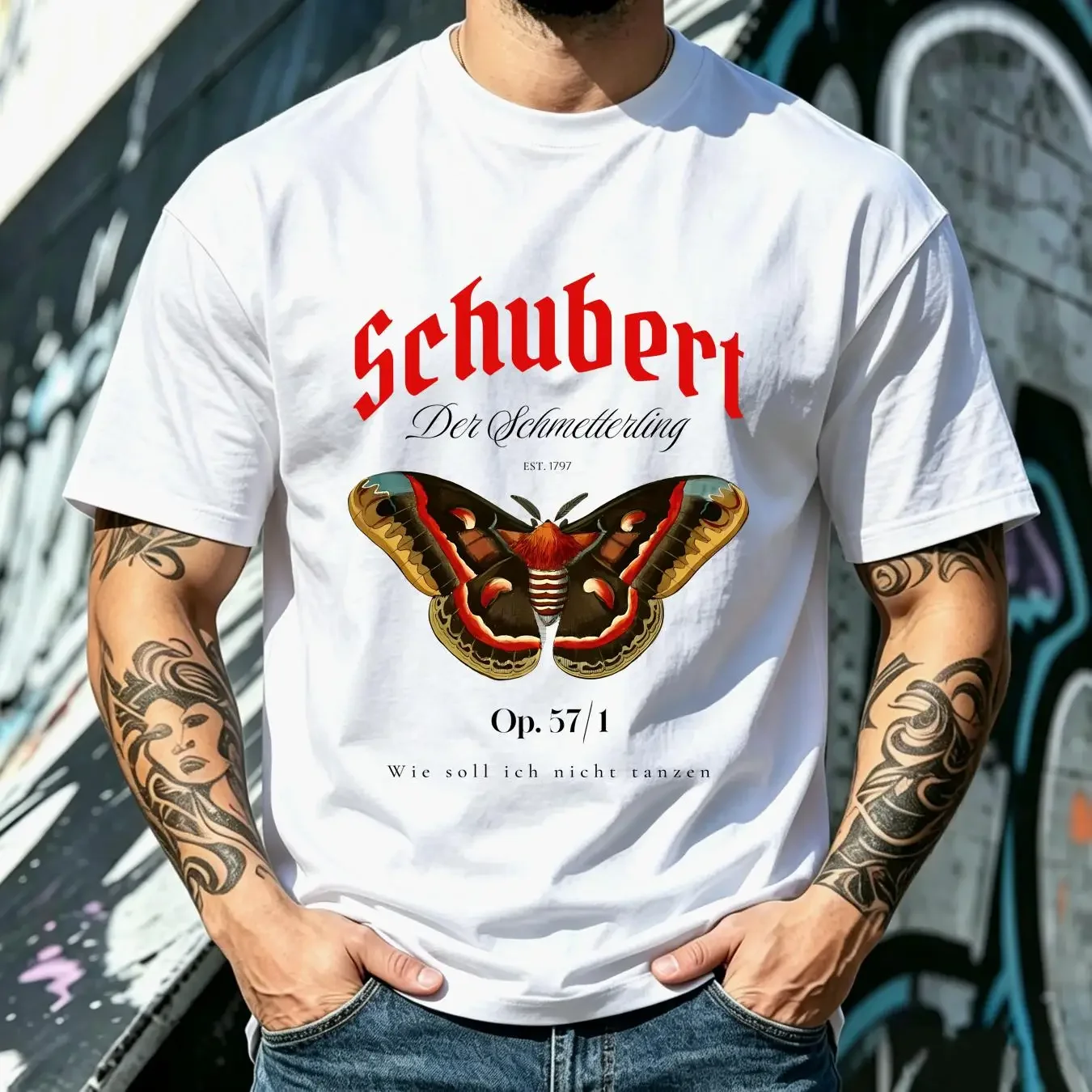 washed T Shirt Adult Franz Peter Schubert band Austrian Composer Classical Music rock Beethoven Mozart Ave Maria metal vintage