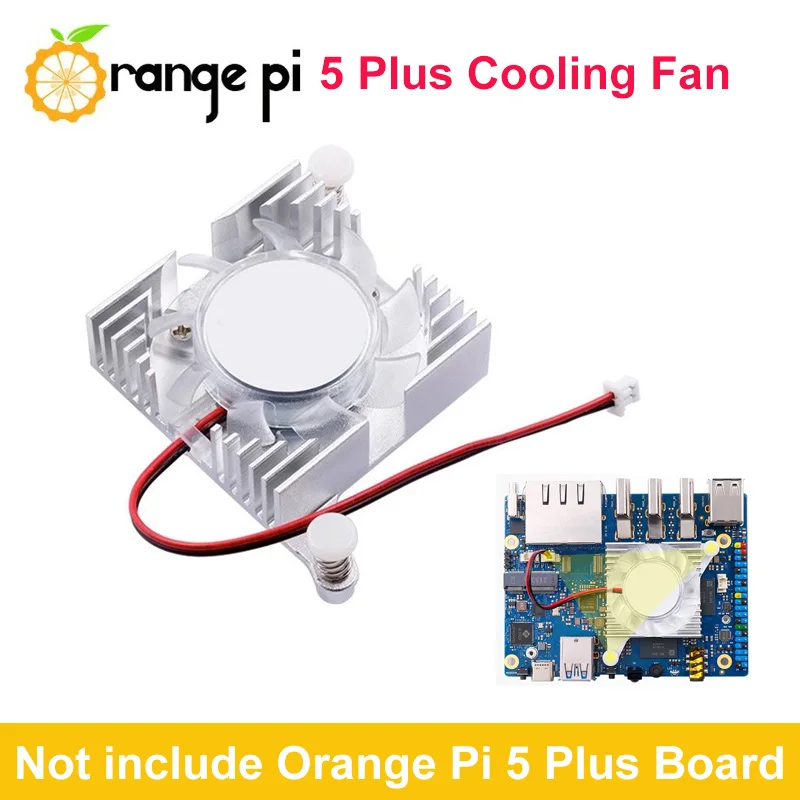 

Orange Pi 5 Plus Cooling Fan High Heat Dissipation Efficiency Heat Sink for Orange Pi 5 Plus