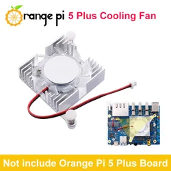 Вентилятор охлаждения Orange Pi 5 Plus с высокой теплоотдачей для Orange Pi 5 Plus