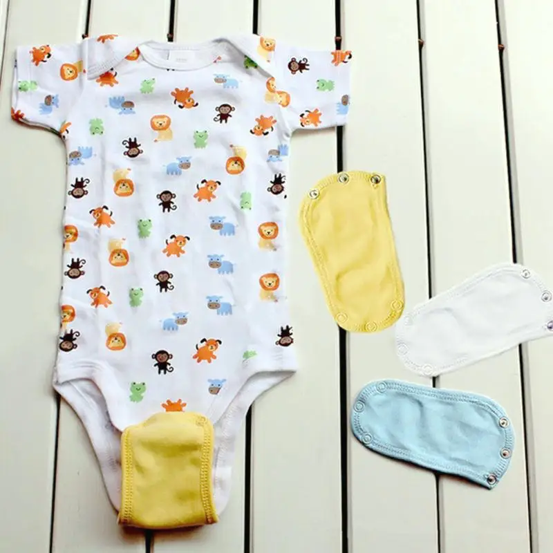 4Pcs/Set New Lovely Baby Romper Partner Super Utility Body Suit Jumpsuit Romper Soft Jumpsuit Bodysuit Lengthen Extender