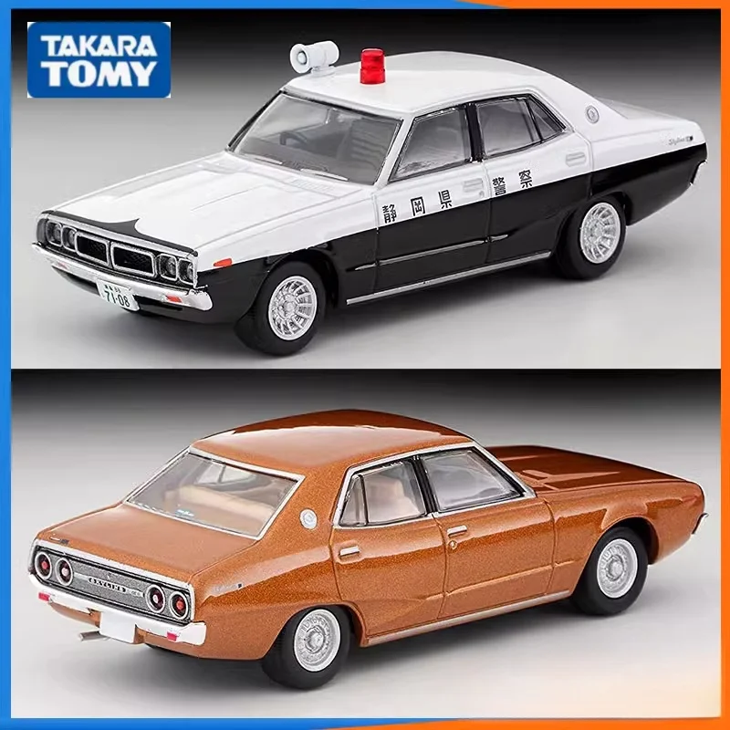 TAKARA TOMY TOMYTEC TLV Limited Edition1:64Nissan Police car Ogiwa Ghost 10 Western Police 25 alloy die cast car model,boys'toys