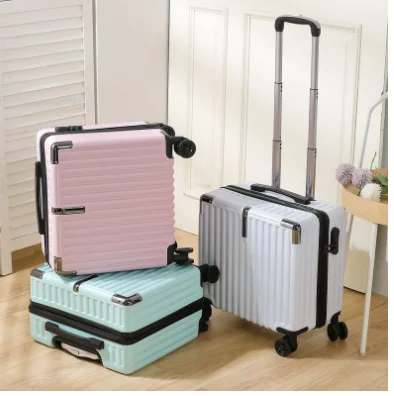 Belbello New luggage Children's large capacity boarding trolley luggage Retro lightweight mini code case