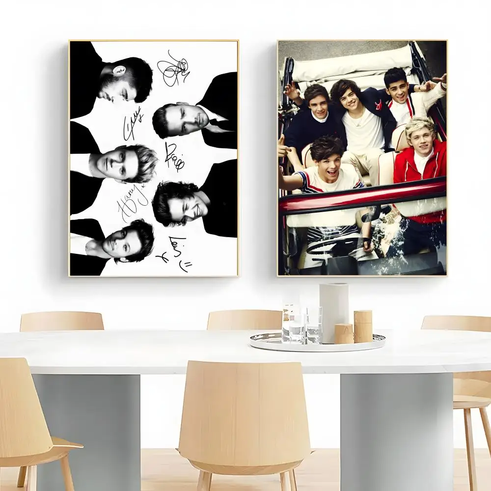 Pop Boyband One Direction Poster Wall Art Print Decorative Mural Home Decor Gift Unframed