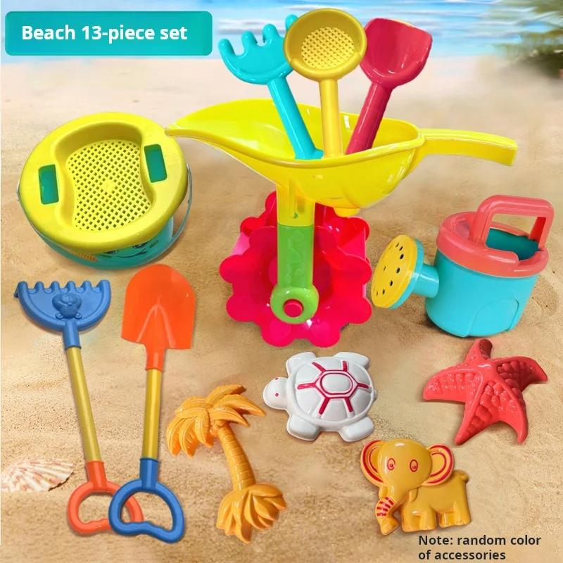 Beach Water Play Toys, Sand Shovels, Sand Tools, Sand Pits, Construction Vehicles, Hourglass Shovels, Buckets, And Sand Pit Sets