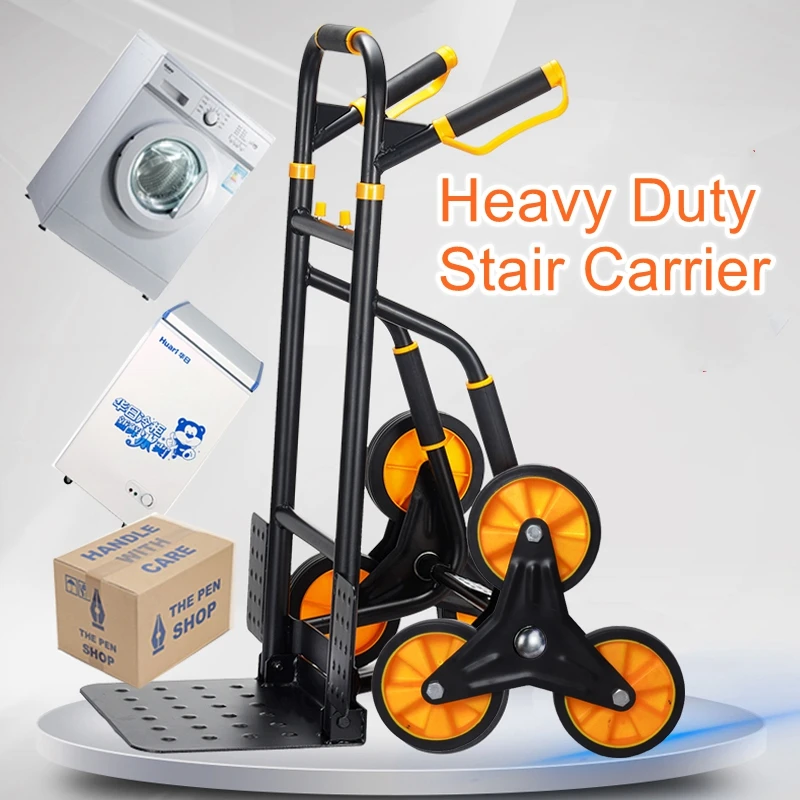 

160kg Heavy-duty load king climbing car lightweight folding warehouse factory pulling and carrying cart cart upstairs