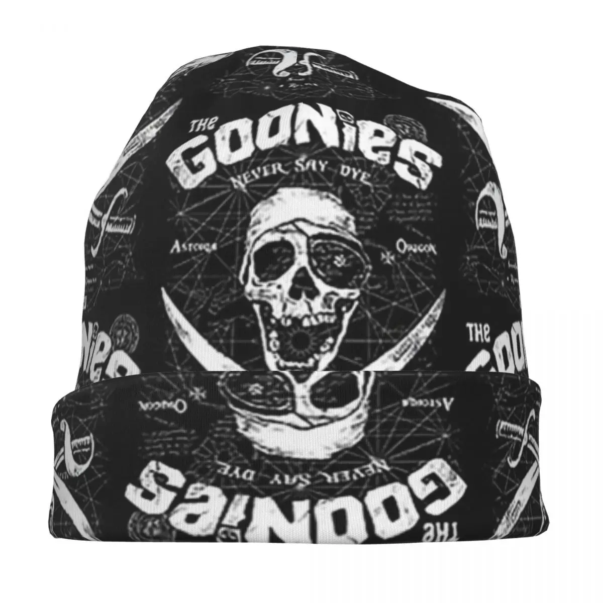 GOONIES-gorro de punto cálido para hombre y mujer, gorro de Hip Hop para exteriores, Unisex, para Otoño e Invierno