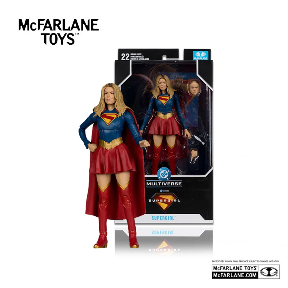 Boneca de Ação Supergirl 7" da McFarlane Toys DC Multiverse - Modelo do Filme Supergirl 2026 - Kit de Montagem