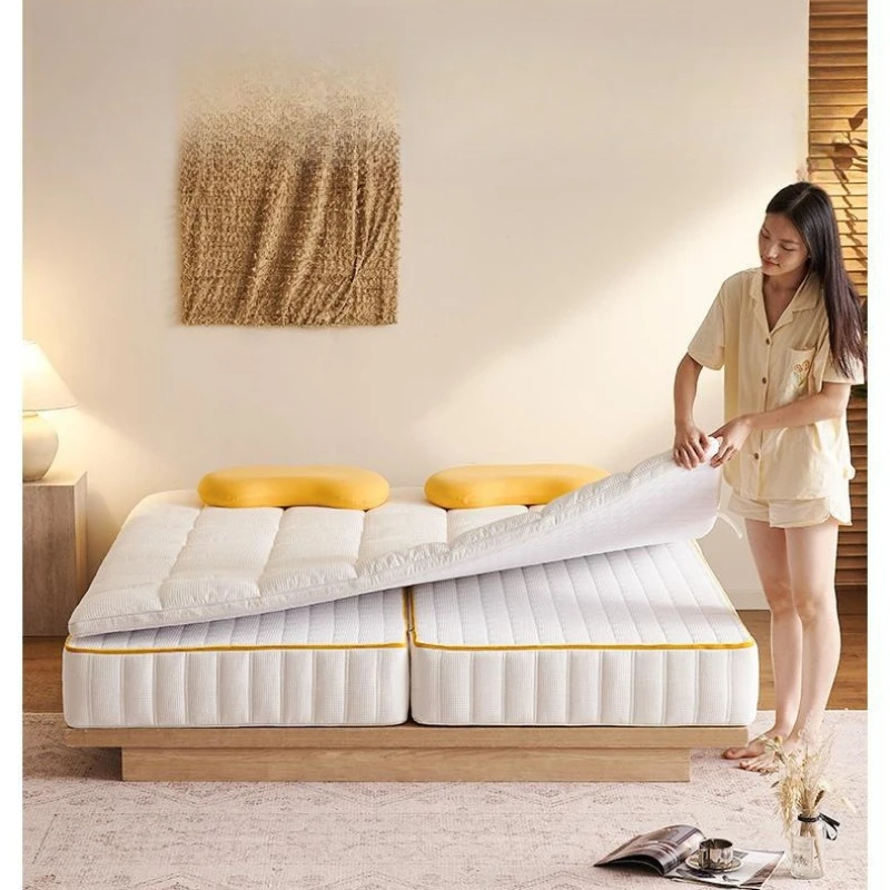 

Household half soft and half hard dual-use split foldable