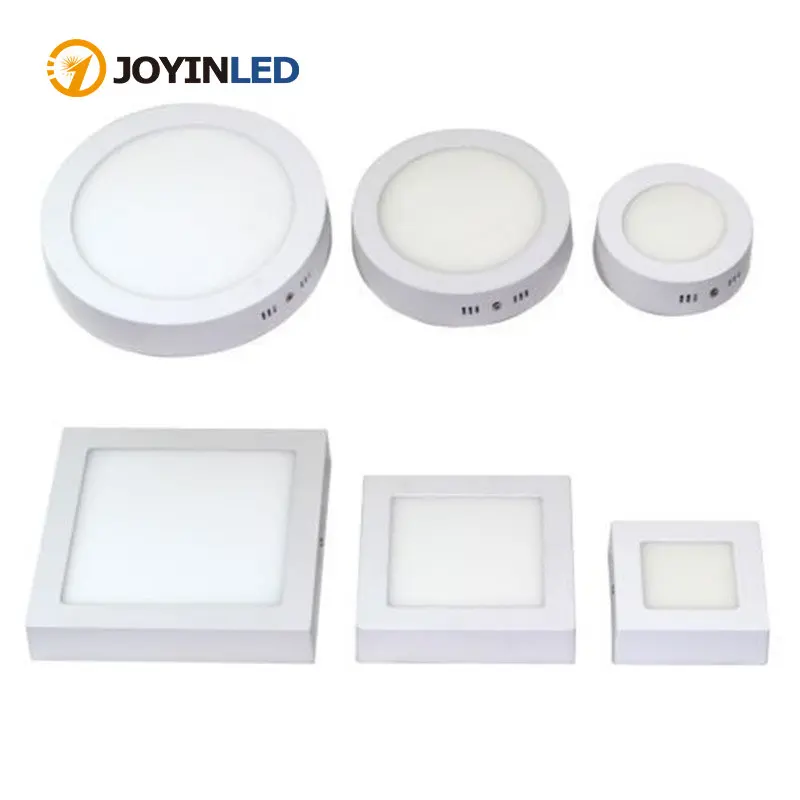 

Surface Mount LED Ceiling Light 9W 15W 25W Ceiling Lamp AC85-265V Driver Included Round Square Indoor Panel Light For Home Decor