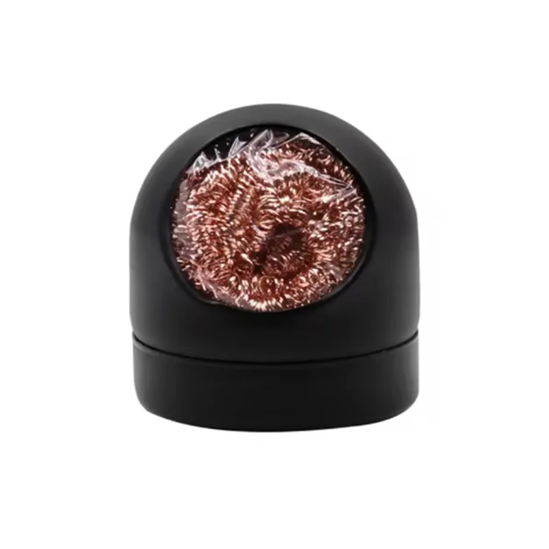 はんだこて先クリーナー はんだ吸い取りクリーニングボール 金属ワイヤースタンド スチールボール 錫リムーバー 溶接はんだごて メッシュフィルター