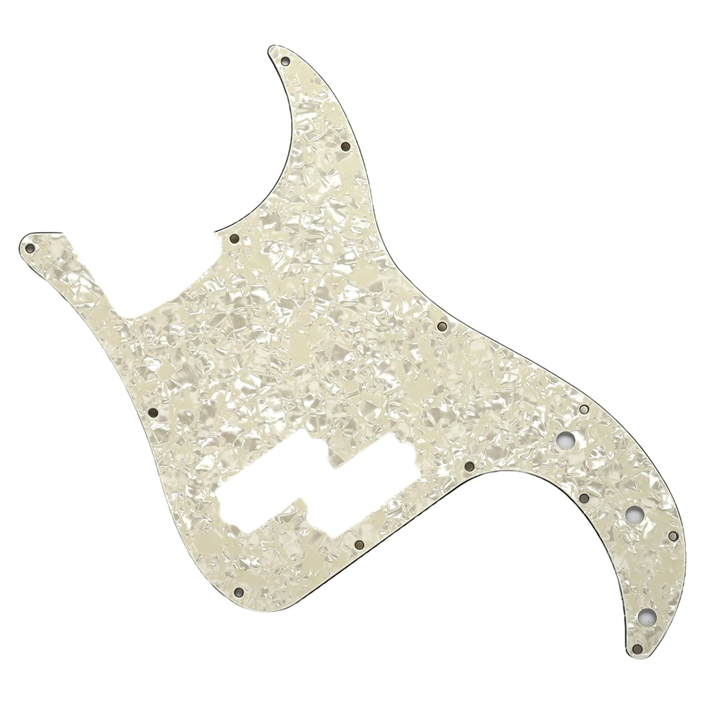 E-Gitarren-Schlagbrett aus 3-lagigem PVC, Schlagbrett für PB-Bassgitarre, 13 Löcher mit Schrauben – Detail 30