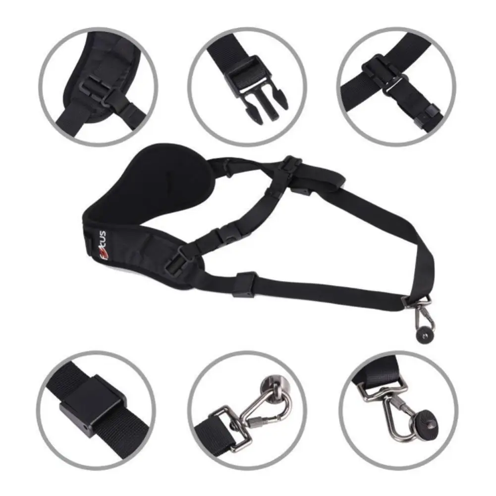 New High Quality For Focus F-1 Quick Carrying Sling Soft Black Shoulder Strap For Camera Neck Sling DSLR Sling