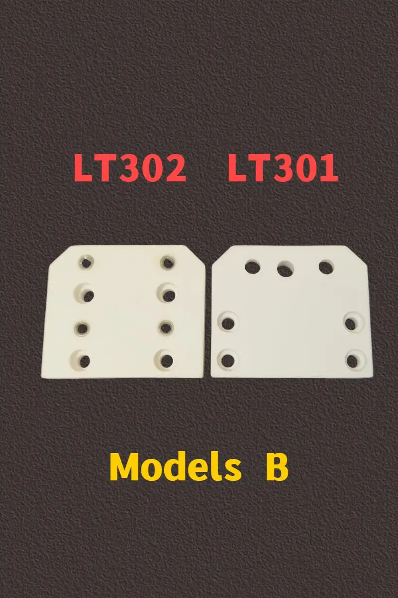 Plaque d'isolation supérieure et inférieure (céramique) pour EXCETEK ACprofits ic aler, pièces d'électroérosion à fil, LT301 LT302
