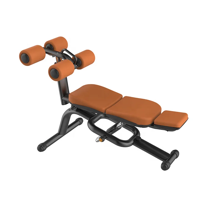Máquinas de gimnasio Gimnasio terrestre Equipo de fitness Ejercicio Entrenamiento de fuerza Banco crunch LD-7015 LAND FITNESS