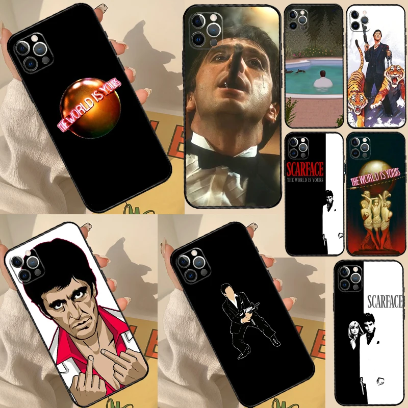 Чехол Scarface для Oppo A58 A5 Pro A15 A16 A17 A57 A77 A94 A74 A54 A76 A96 A40 A60 A80 A18 A38 A78 A98