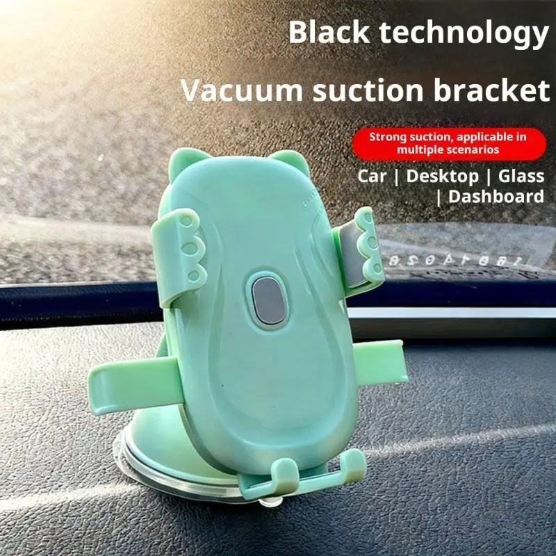 

Cellphone Stand Bracket Car Phone Holder 360 Degree Rotating Dashboard Mounted Suction Cup Holder Cats Paws Pattern 896C