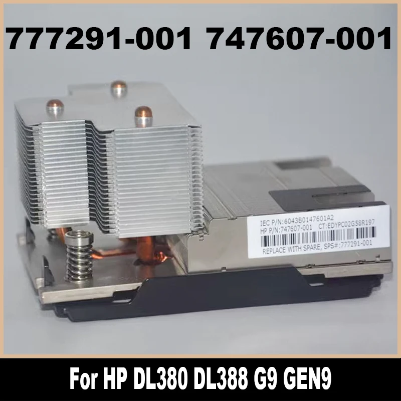 747607-001 777291-001 original para hp dl380 dl388 g9 gen9 servidor cpu cooler dissipador de calor 100% testado