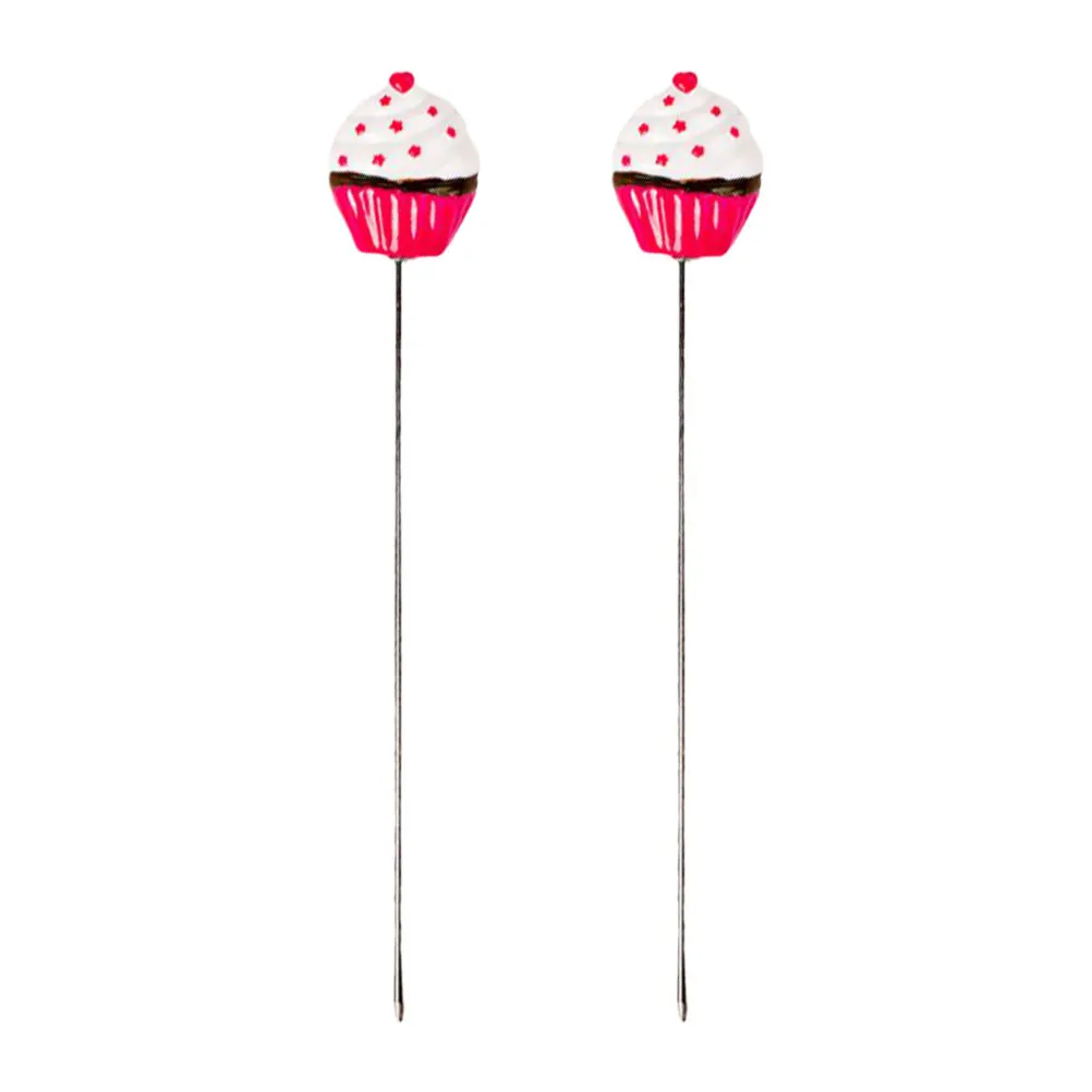 

2 Pcs Cake Tester Stainless Steel Baking Tool Bread Easy Wash Premium Slip Grip For Cupcakes