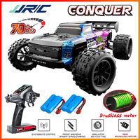 4WD RTR Brushless RC Car Off Road 4x4 High Speed Super Fast 70KM/H Remote Control Truck Drift Monster Toys for Adults Kids JJRC