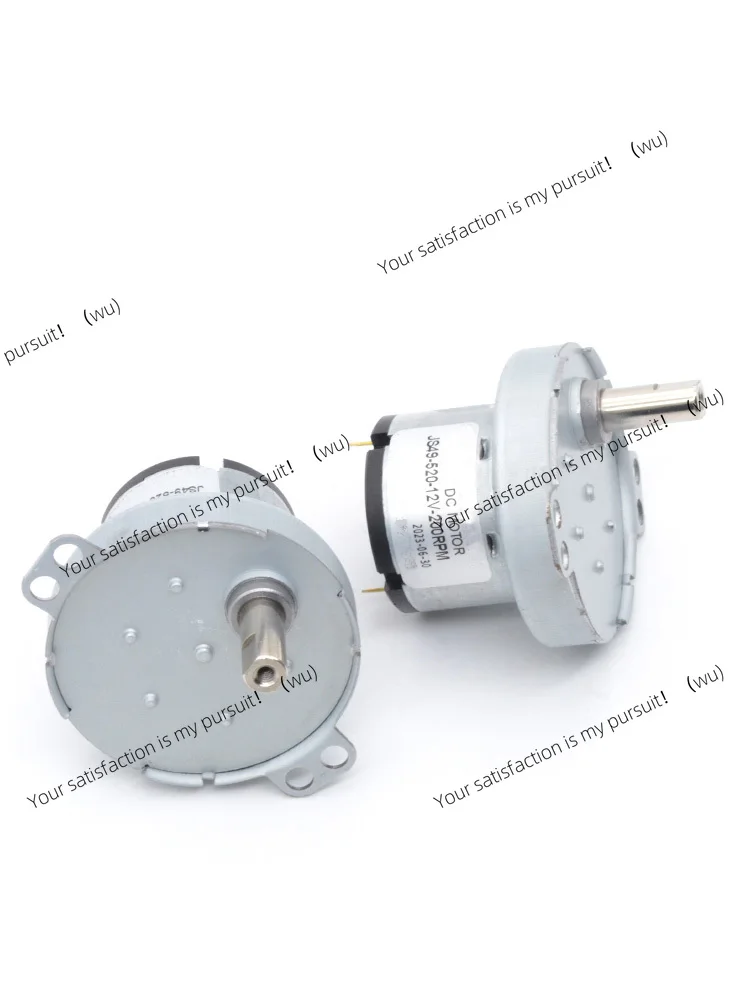 JS49-520 Micro DC 12V 200rpm Gear Motor for Washing Machine