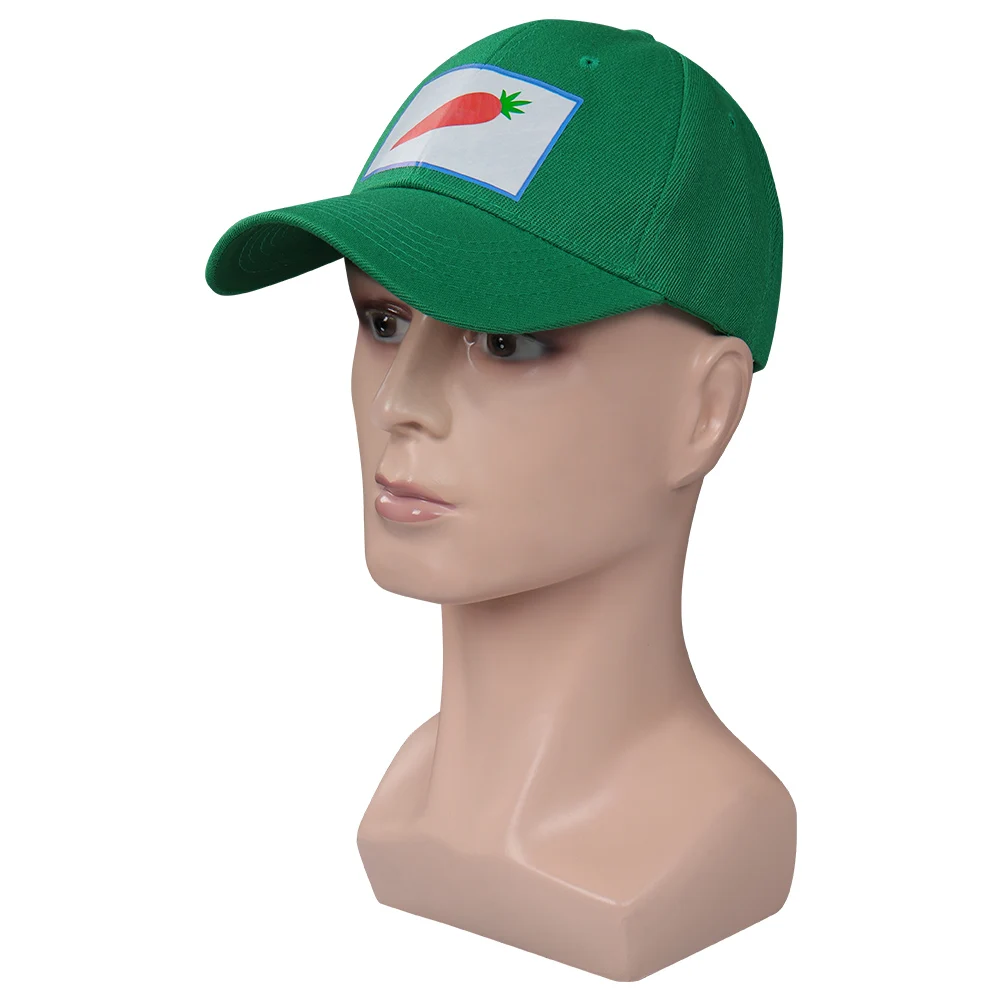 Hopps Cosplay kapelusz kostium z czapką kostium akcesoria Prop prezenty do odgrywania ról letnia czapka typu Trucker mężczyźni oddychający baseballowy Unisex Cap