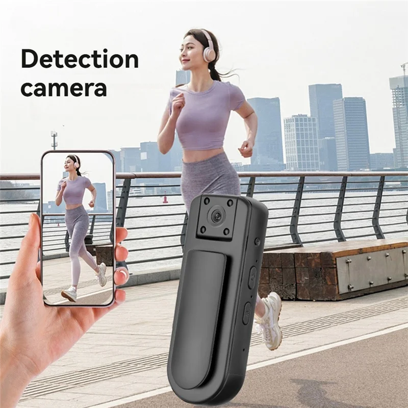 FFYY-HD 1080P Body Camera With Night Vision Wifi And 180 Degree Rotatable Lens Security Wearable Cam For Outdoor Activities