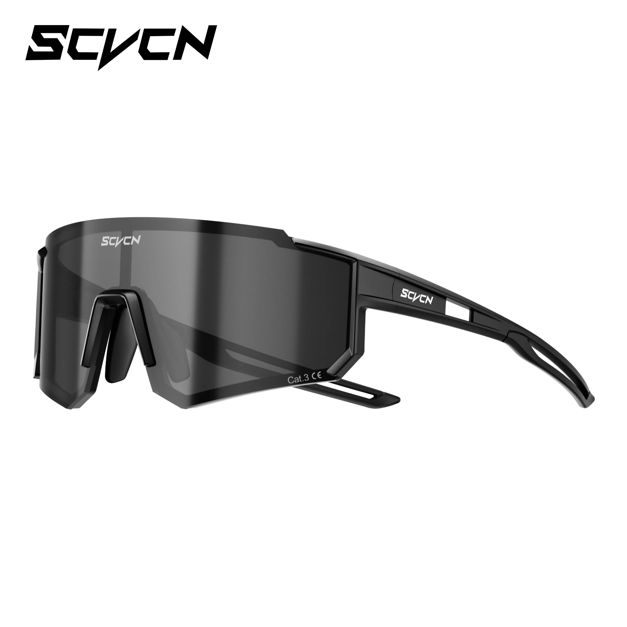 SCVCN Neue Outdoor-Sport-Sonnenbrille MTB Fahrrad Radfahren Wandern Eyewear Laufen Ultraleichte Herren Damen Pickleball UV400 Brille