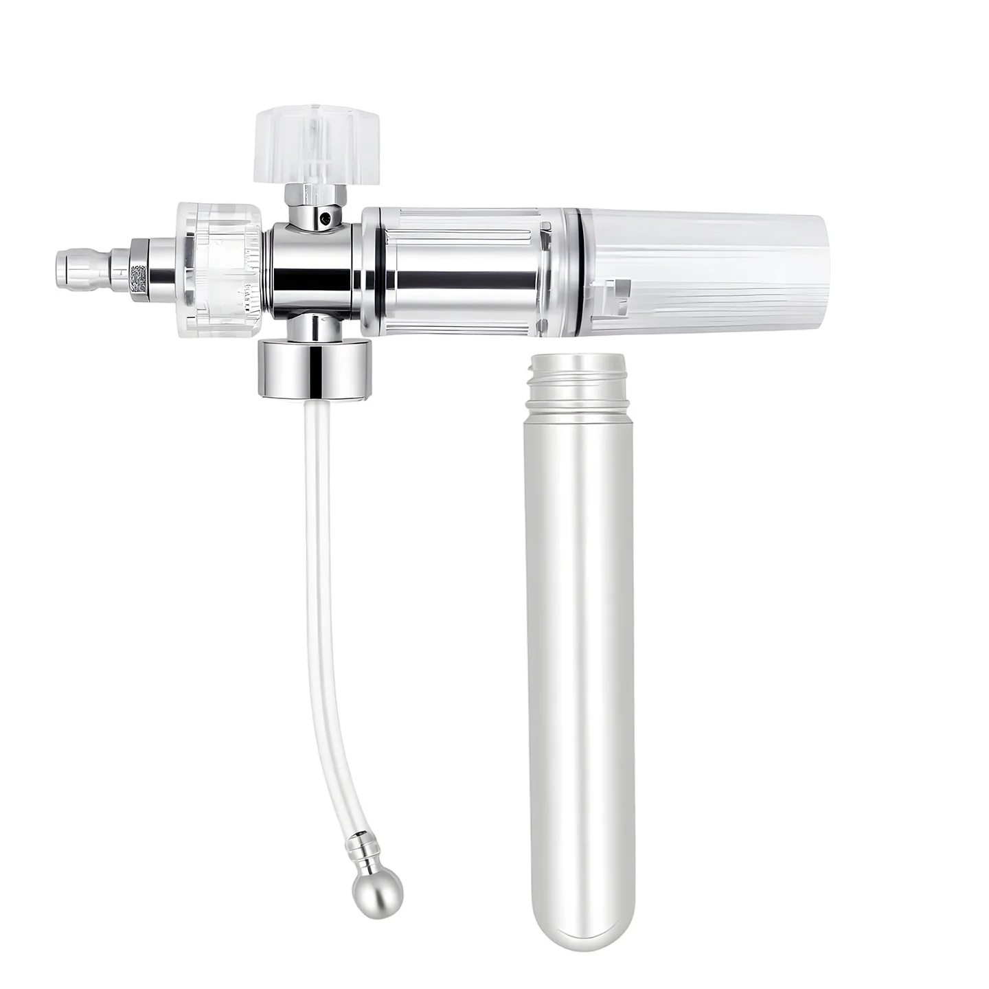 

1 шт., 30 мл, мощный распылитель пены с быстроразъемным разъемом 1/4 дюйма, регулируемая насадка для мойки высокого давления, инструменты для чистки автомобиля