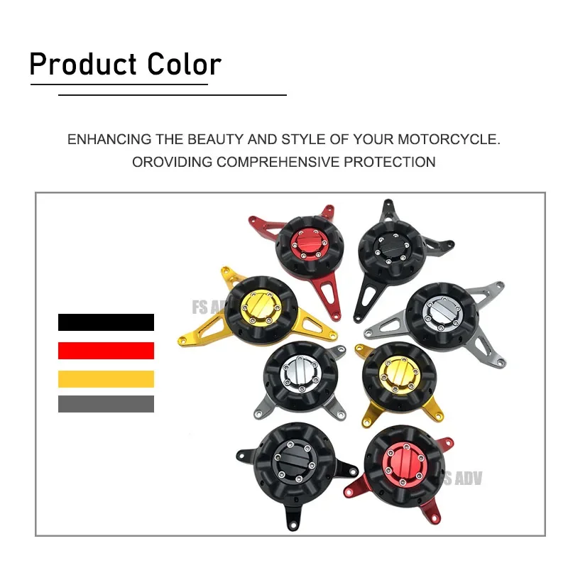 Motorcycle Engine Guard Side Protection Cover Crash Slider Falling Protector For HONDA CB650R CBR650R 19-20 CB650F CBR650F 14-20