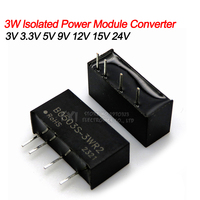 3W B0505S-3WR2 DIP4 SIP4 DC-DC regulated power supply module 12v to 5v brand New pumuddsy Isolating Switching Power Supply