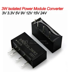 3W B0505S-3WR2 DIP4 SIP4 DC-DC regulated power supply module 12v to 5v brand New pumuddsy Isolating Switching Power Supply