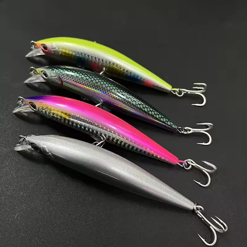 45g 120mm Sinking Minnow Fishing Lures Long Cast Freshwater Stream Artificial Hard Bait for Bass Trout Pike Pesca Equipment