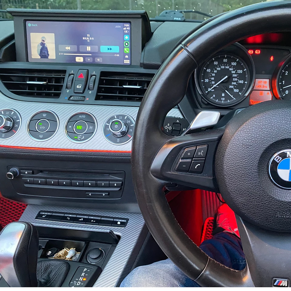 iCarPlay اللاسلكية أندرويد السيارات USB تشغيل الفيديو MP4 MP5 أبل Carplay حل الكاميرا العكسية لسيارات BMW CIC جميع الموديلات Z4 2010 ~