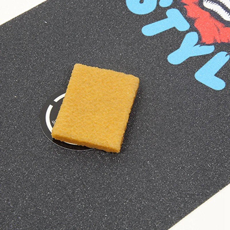 5Pcs Eraser Cleaner Cleaning Skateboard Sand Paper For Double Rocker Long Skate Board Skating Gear