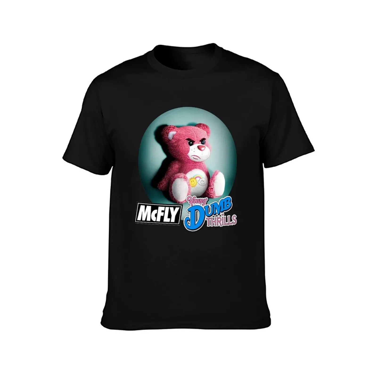 McFly Young Dumb Thrills T-Shirt Basic Casual Wear Short Sleeve Top T-Shirt