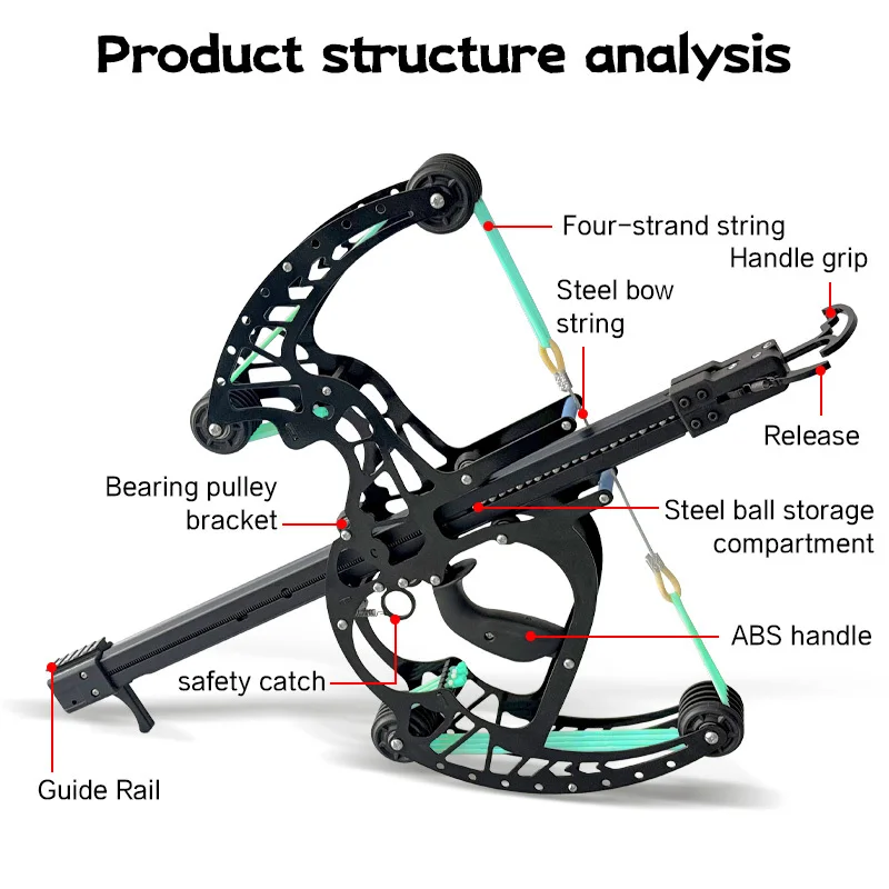 Arco composto totalmente metálico Veyron de terceira geração atualizado, com capacidade de 50 tiros, adequado para prática e caça