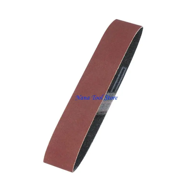 

31GJ 10 Pcs/Set 120/320/600 Grits Sanding Belts Anti-clogging Functions Sanding Band
