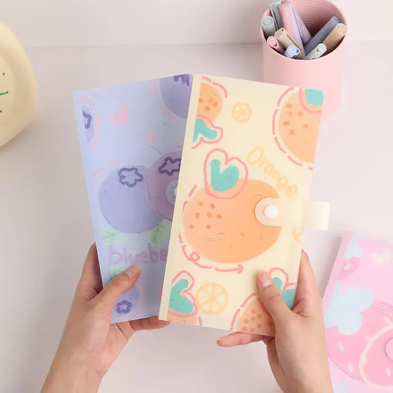 

3-Inch Fruits Photo Picture Album Idol Photocard Card Storage Albums for Polaroid Photo 240 Slots Card Holder Collect Book Card