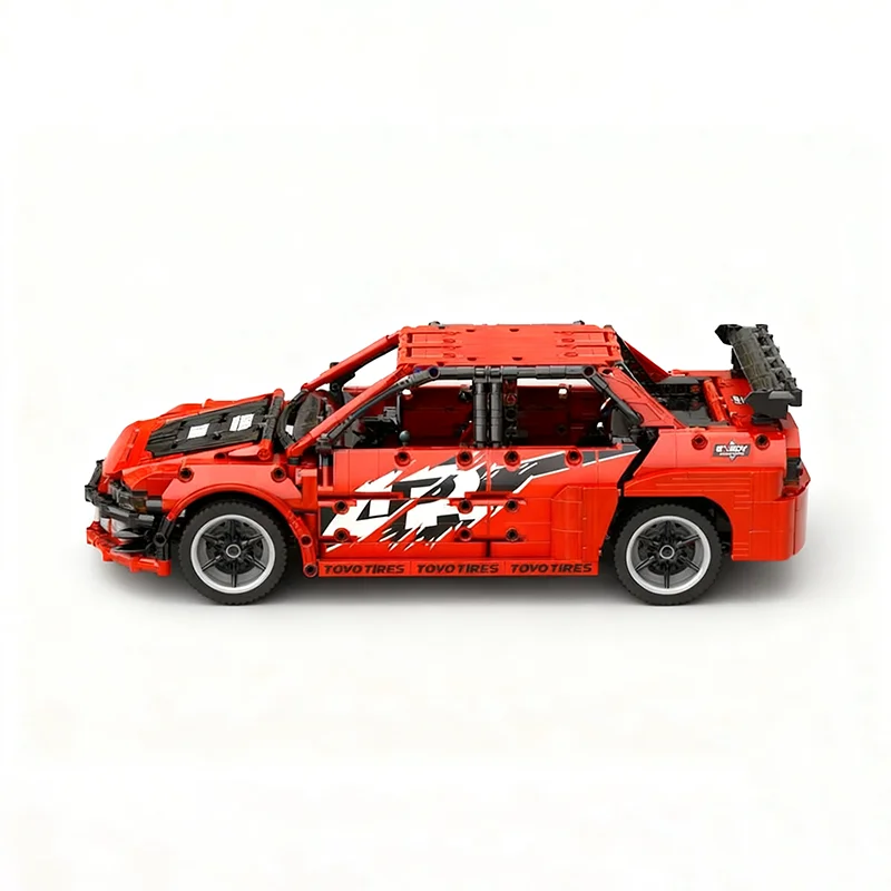 1681 stks MOC Sean S Mitsubishi Lancer Evolution 1 Technisch Model Bouwstenen Architectuur Speelgoed Kerstcadeaus Verjaardag